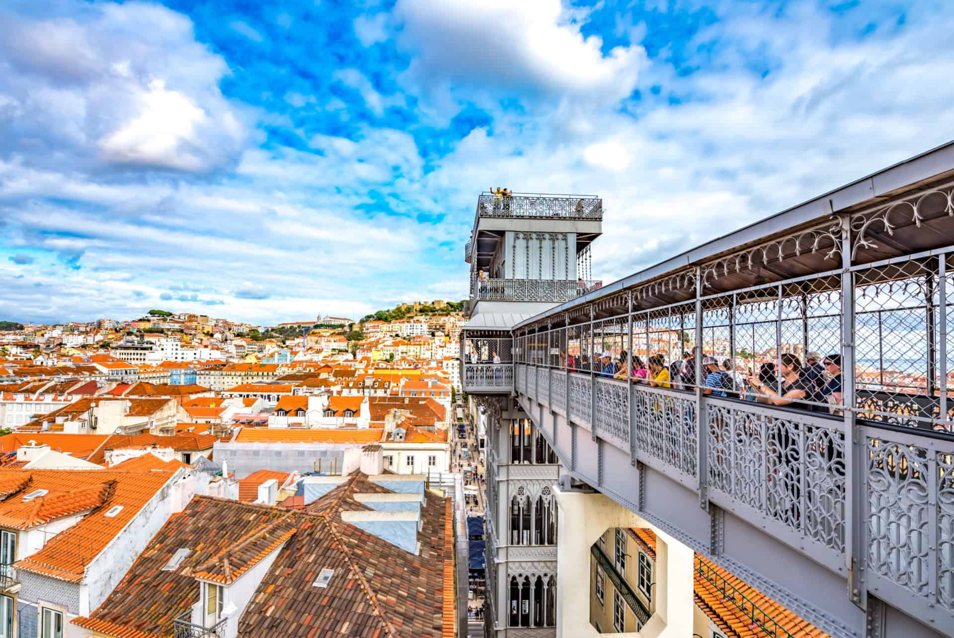 santa justa ascenseur lisbonne